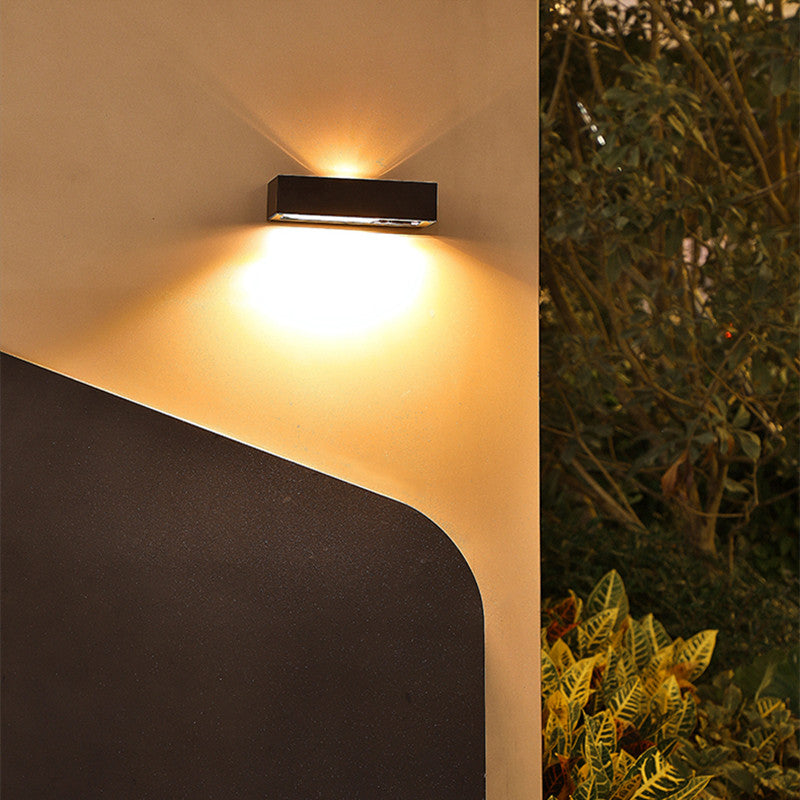 EcoShine – Modern Solar Up-Down Outdoor Lamp