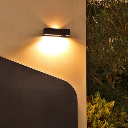 EcoShine – Modern Solar Up-Down Outdoor Lamp