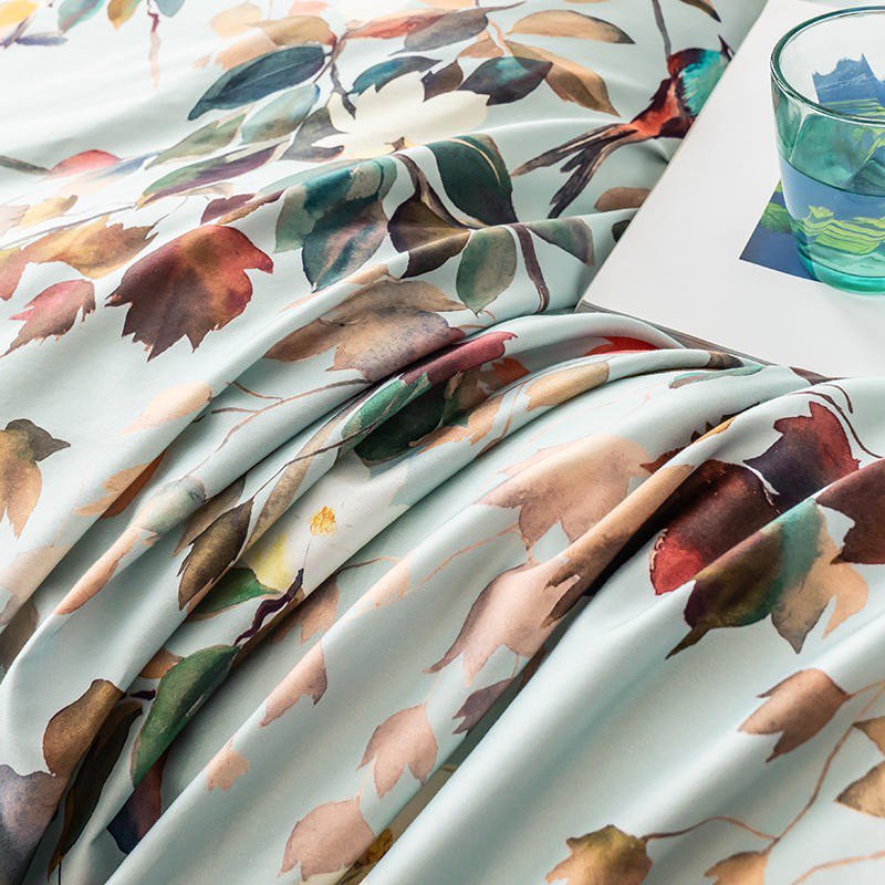 FloraPure - Egyptian Cotton Floral Bedding Set