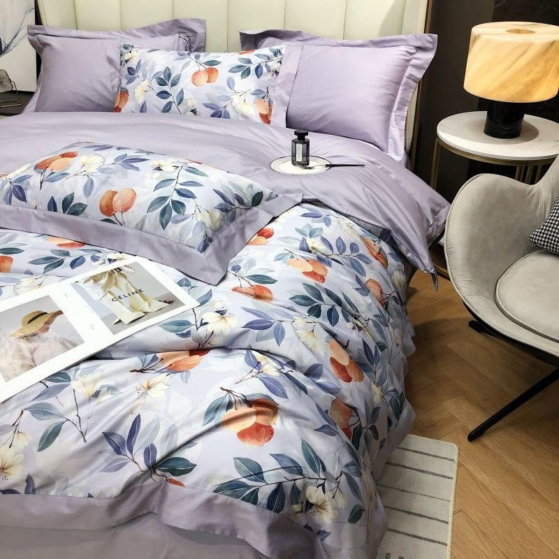 LavenderLuxe - Egyptian Cotton Bedding Set