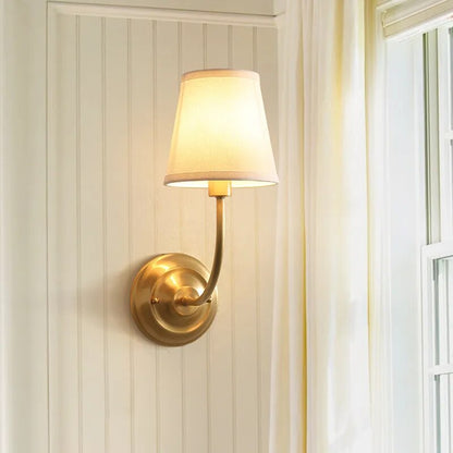 WarmCopper – Sleek Copper Wall Lamp with Soft Light