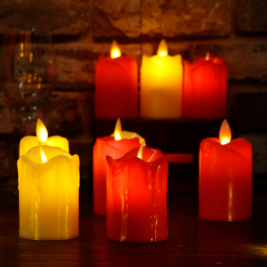 CelebrationGlow - Safe LED Candles for Any Event