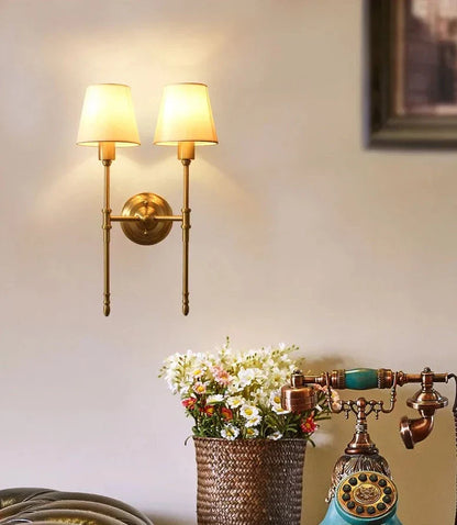 WarmCopper – Sleek Copper Wall Lamp with Soft Light