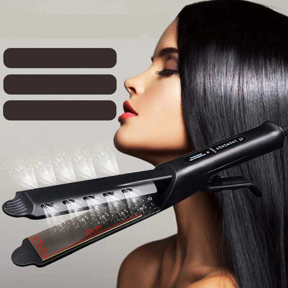 SwiftGlam - 4-Setting Wet & Dry Hair Straightener