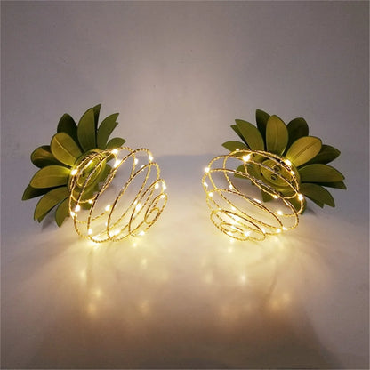 Variant image for Solar Garden Lights - Waterproof Pineapple Design Outdoor Lamp with Intelligent Control-1