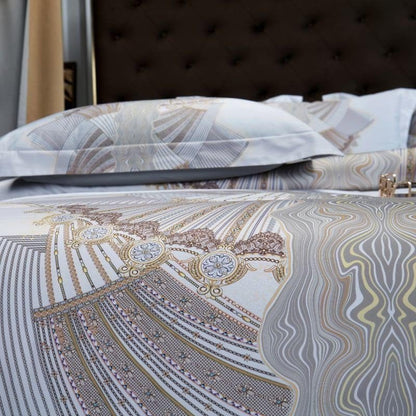 SilverMist - Egyptian Cotton Bed Linen Set