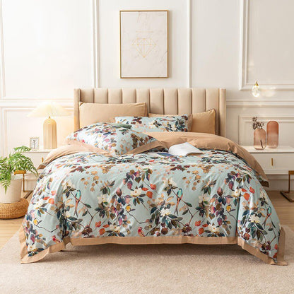 FloraPure - Egyptian Cotton Floral Bedding Set