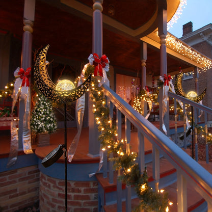 StellarBeam - Lámpara de Jardín Noche Estrellada