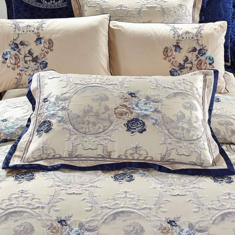 SilkDreams – Exquisite Cotton-Silk Bedding with Oriental Motif