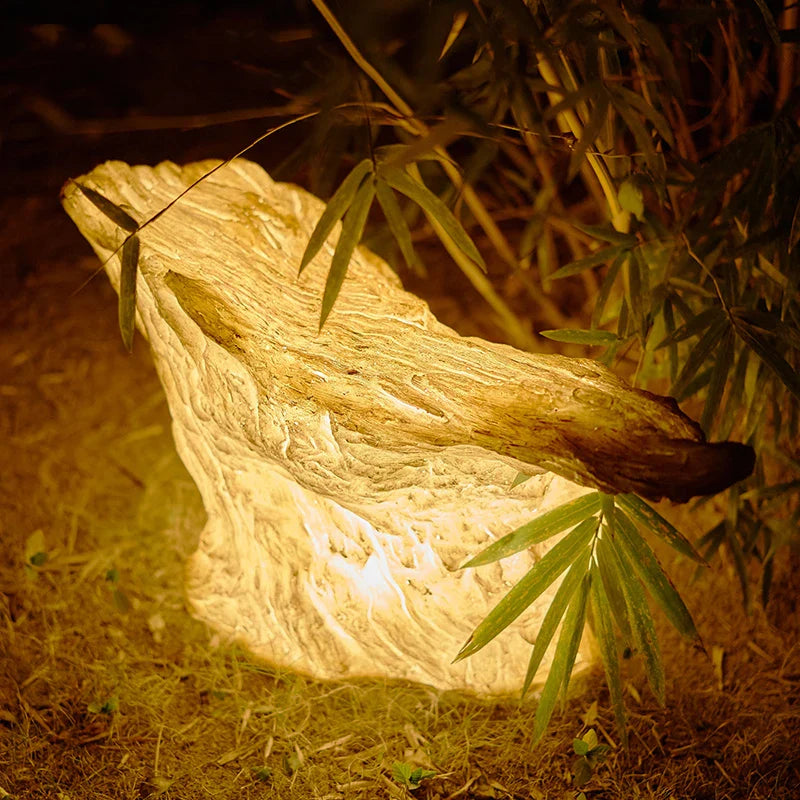 LUXELY Waterproof Outdoor Stump Light - 50,000 Hour LED Garden Lighting-4