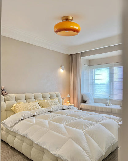 LuxeHailie - Plafonnier au style épuré et à la douce radiance