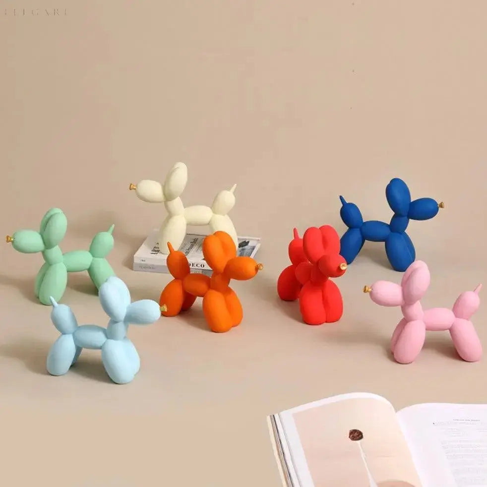 PuffGlow - Escultura de globo hocico dorado