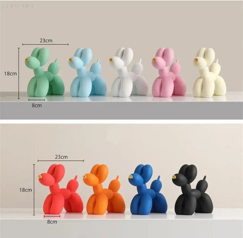 PuffGlow - Escultura de globo hocico dorado