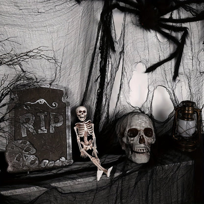 Halloween Fabric Black Polyester Hanging Decoration 1