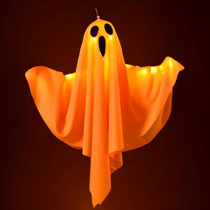 Halloween Lights Hanging Fabric Ghost Decorations 3