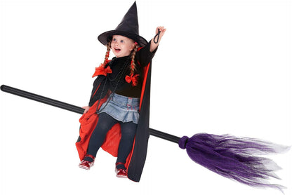 Halloween Witch Broom Plastic Party Prop 1