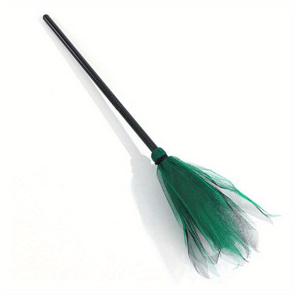 Halloween Witch Broom Plastic Party Prop 2