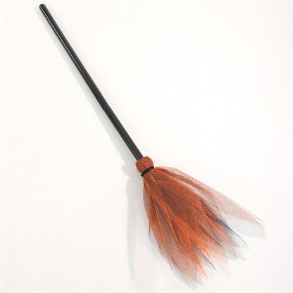 Halloween Witch Broom Plastic Party Prop 4