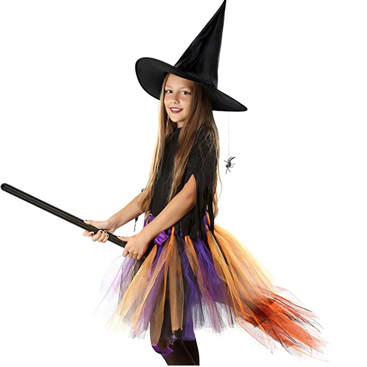 Halloween Witch Broom Plastic Party Prop 5