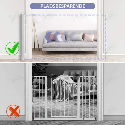 HavenGate | Stylish Retractable Baby Gate for Stairs and Pets 7