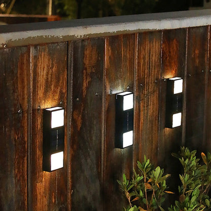 SunFence - Efficient Solar Garden Lamp