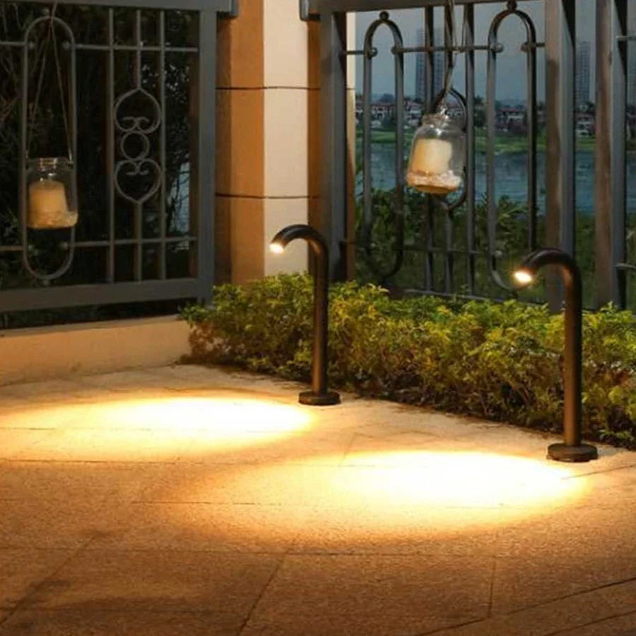 Modern IP68 Waterproof Aluminum Courtyard Pillar Light - 50,000 Hour Lifespan, Energy Efficient, Multiple Color Temperatures-3