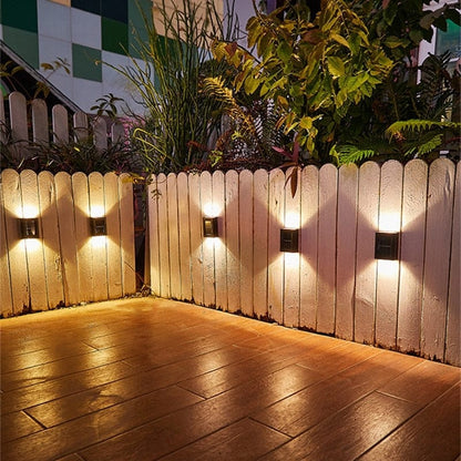 SolarGlow – Luz de pared para terraza exterior