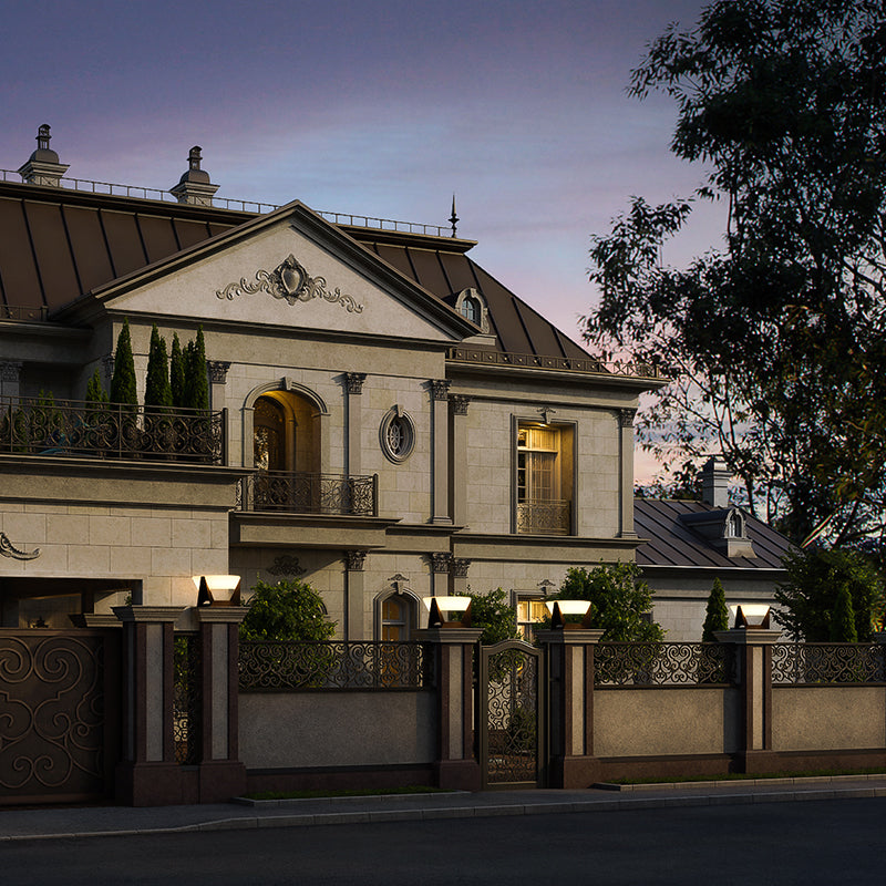 EcoBeam – Lampada da Parete Solare LED Impermeabile