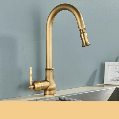 TimelessTap - Classic Brass Kitchen Faucet