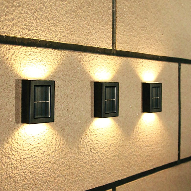 SolarGlow – Luz de pared para terraza exterior