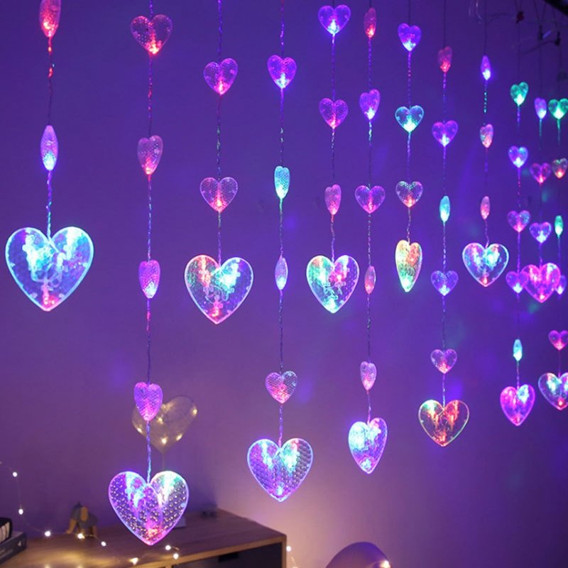 HeartGlow | Enchanting Romantic Heart-Shaped Fairy String Lights 10