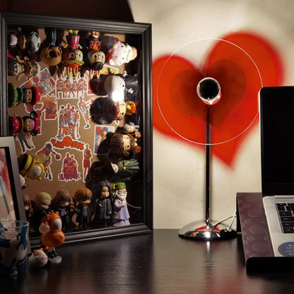 LoveGlow – Lámpara de Mesa Elegante con LED Recargable