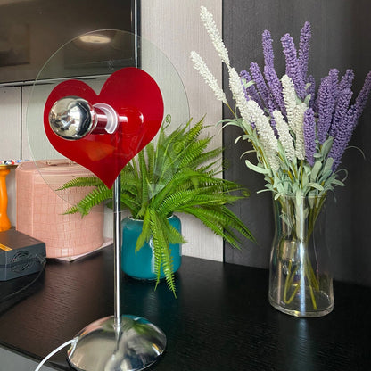 LoveGlow – Lámpara de Mesa Elegante con LED Recargable