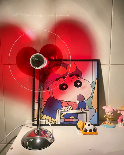 LoveGlow – Lámpara de Mesa Elegante con LED Recargable