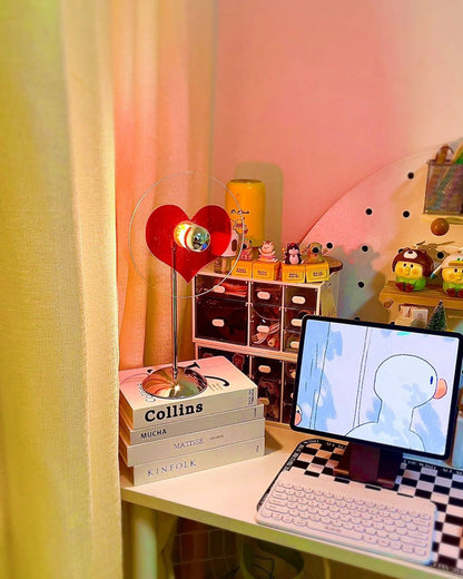 LoveGlow – Lámpara de Mesa Elegante con LED Recargable