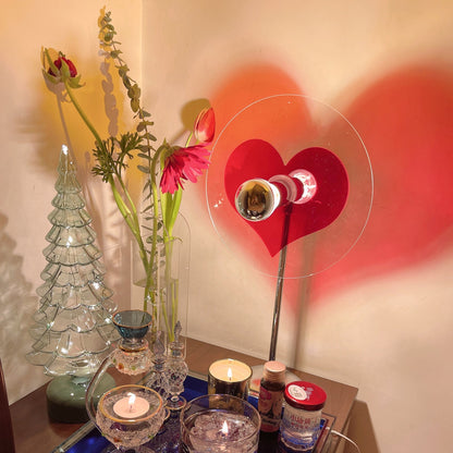 LoveGlow – Lámpara de Mesa Elegante con LED Recargable