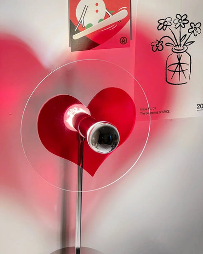 LoveGlow – Lámpara de Mesa Elegante con LED Recargable