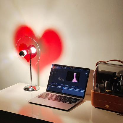 LoveGlow – Lámpara de Mesa Elegante con LED Recargable