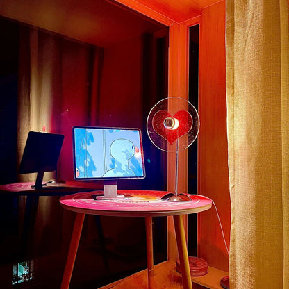 LoveGlow – Lámpara de Mesa Elegante con LED Recargable