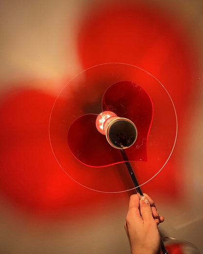 LoveGlow – Lámpara de Mesa Elegante con LED Recargable