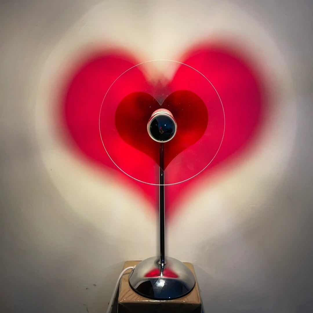 LoveGlow – Lámpara de Mesa Elegante con LED Recargable