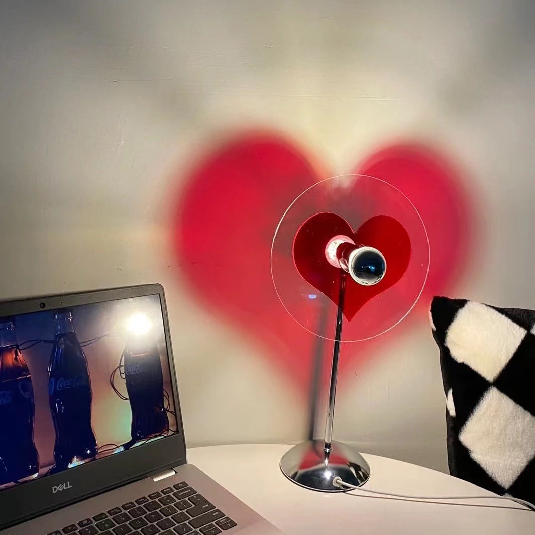 LoveGlow – Lámpara de Mesa Elegante con LED Recargable