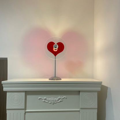 LoveGlow – Lámpara de Mesa Elegante con LED Recargable