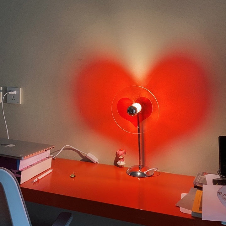 LoveGlow – Lámpara de Mesa Elegante con LED Recargable