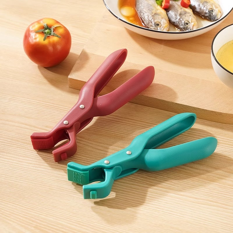 Heat Resistant Silicone Kitchen Tongs Grip 4