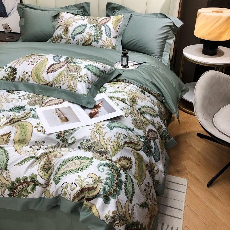 EvergreenLuxe - Egyptian Cotton Bedding Set