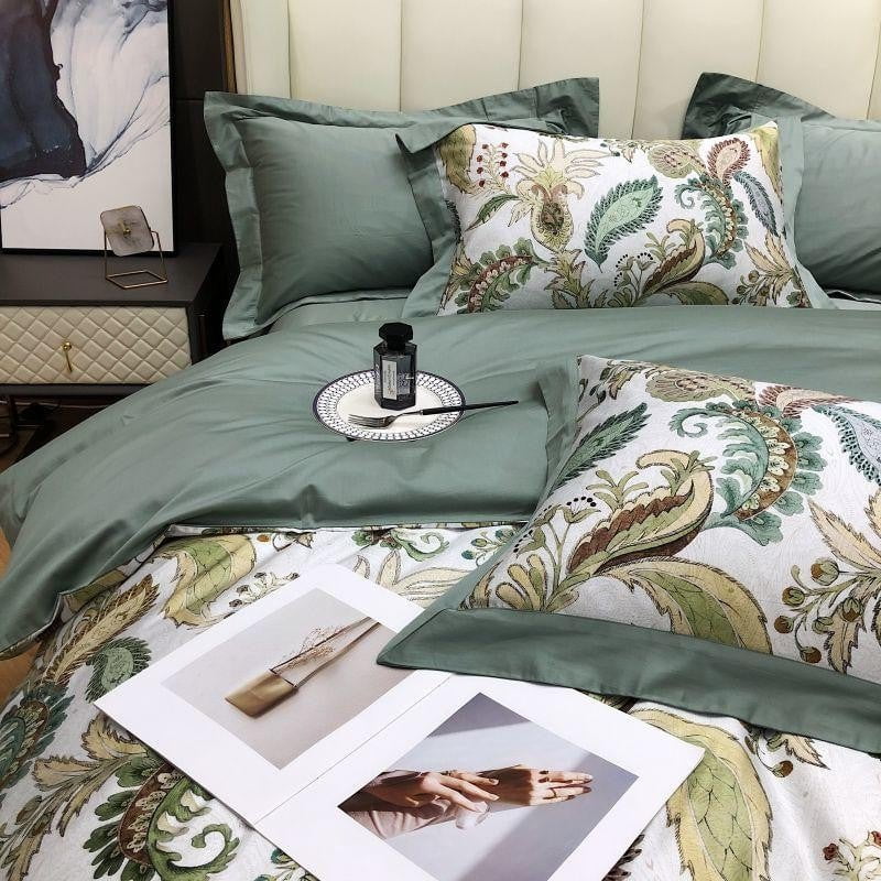 EvergreenLuxe - Egyptian Cotton Bedding Set