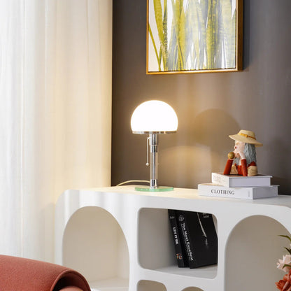 LuxeSphere - Lampe de Table Chrome