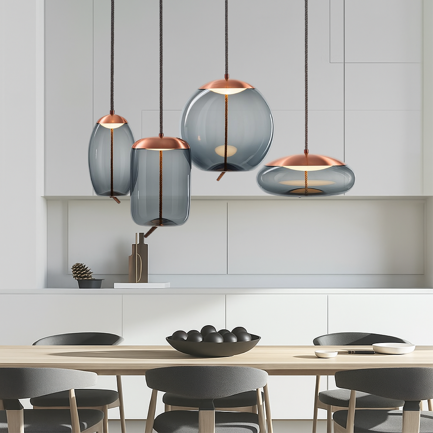 Hempoire Pendant Lamp Rose Gold 1