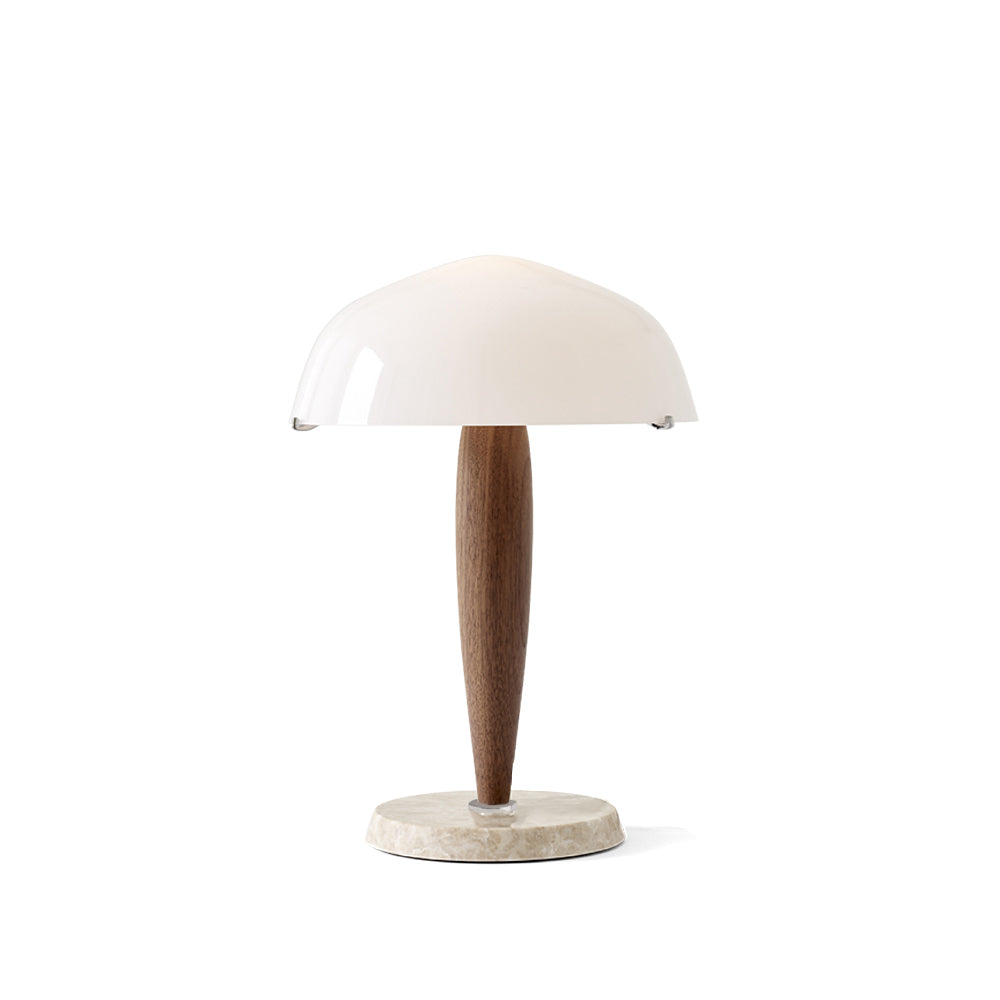 PureGlow – Marble Base Table Lamp with Glass Top